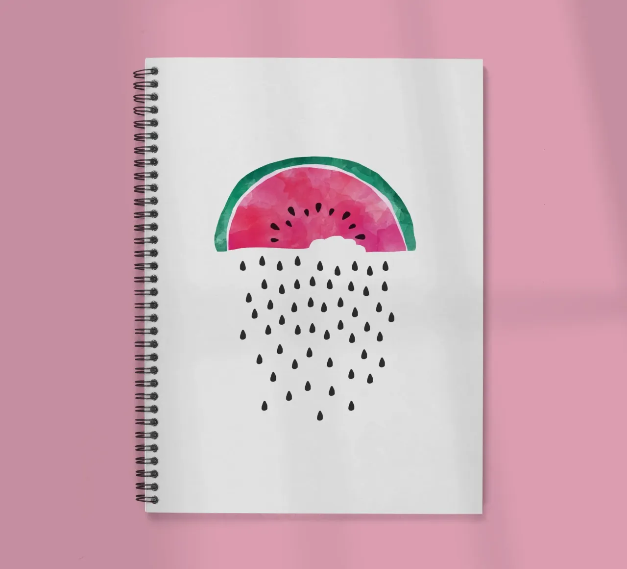Wassermelone Regen Ringbuch von Orara Studio