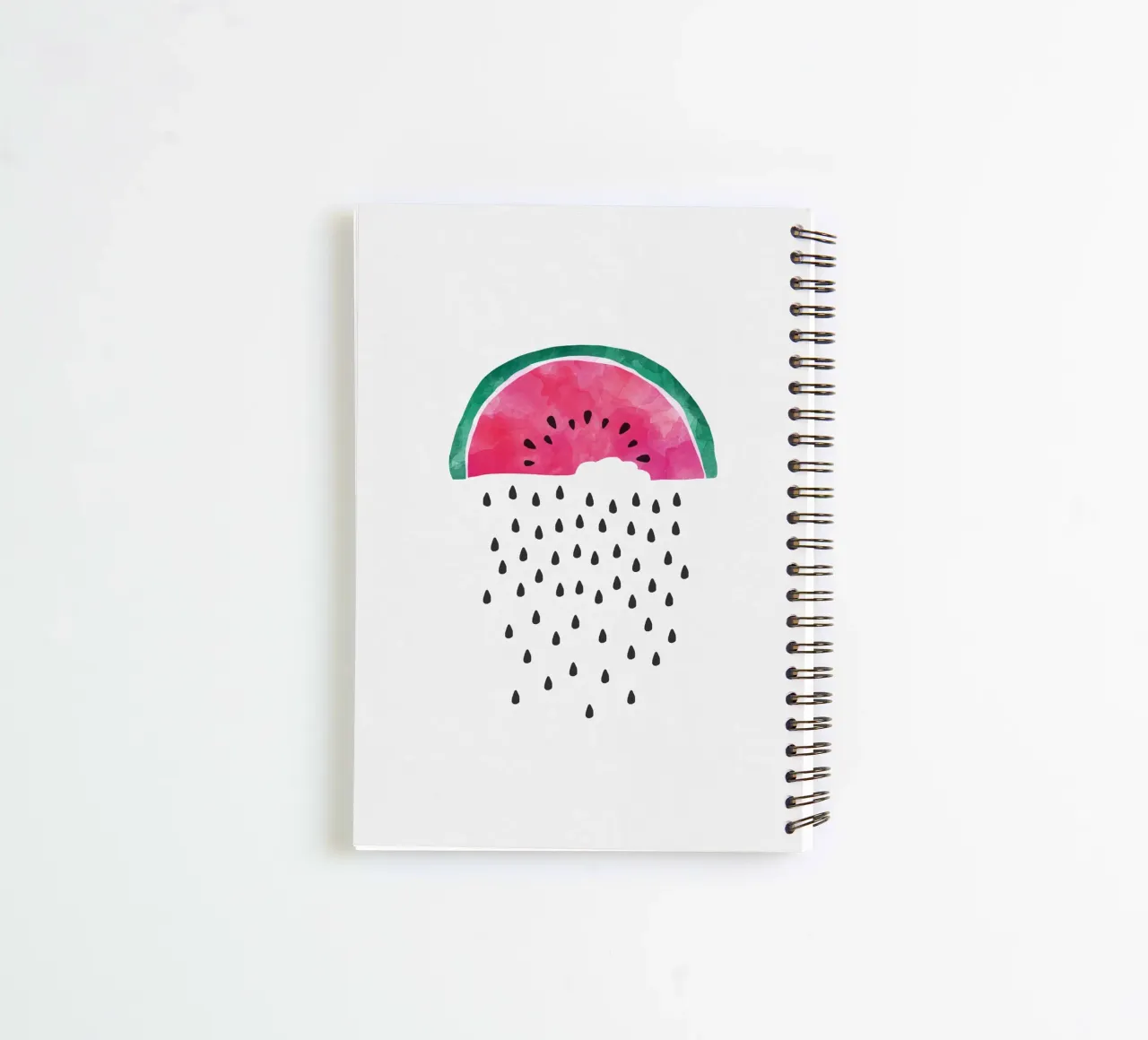 Wassermelone Regen Ringbuch von Orara Studio
