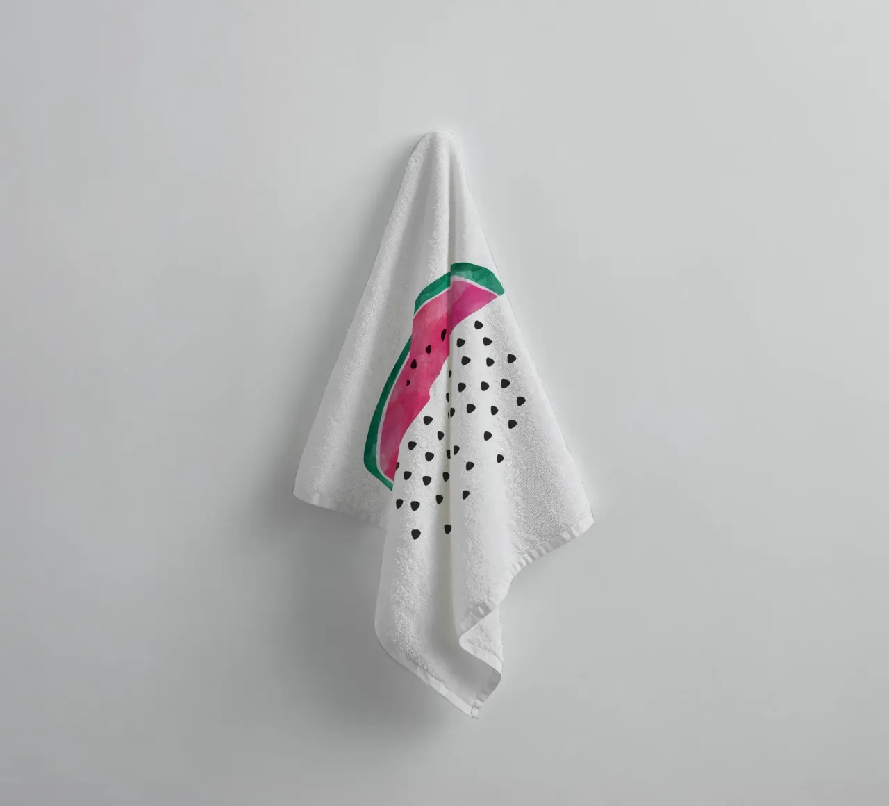 Watermelon Rain towel by Orara Studio