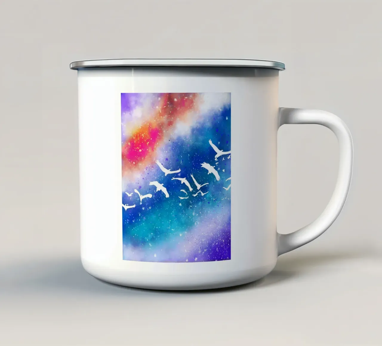 Allargate le vostre ali tazza in smalto da 83oranges