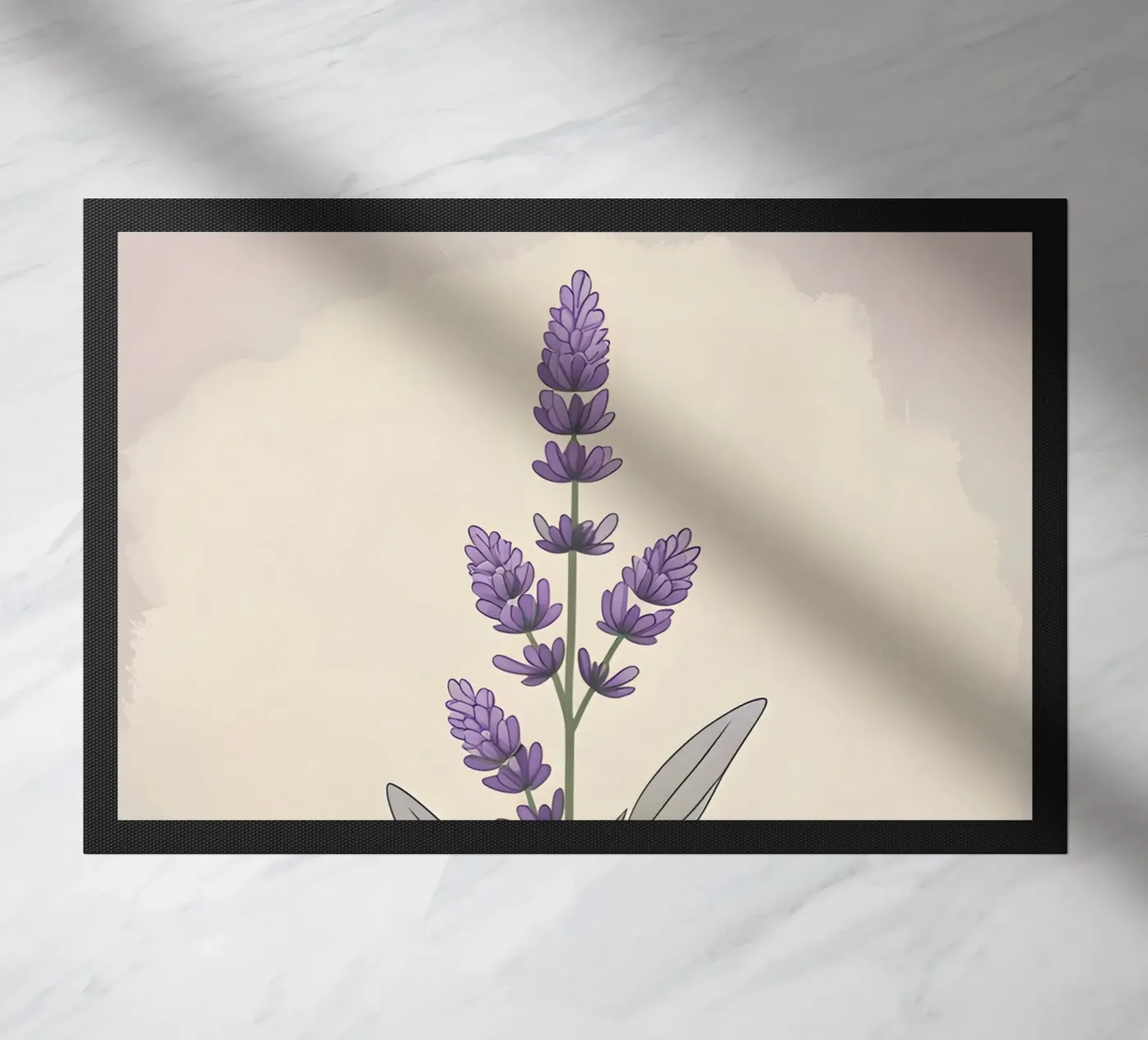 lavendel vektor Fußmatte von botanical shop