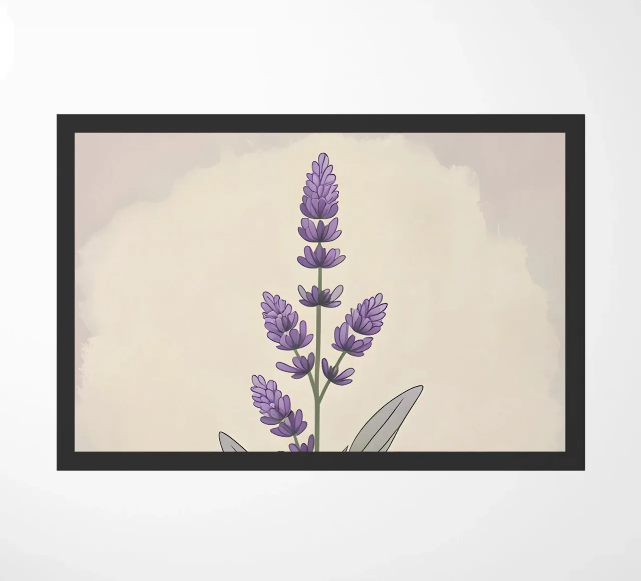 lavender vector zerbino da botanical shop