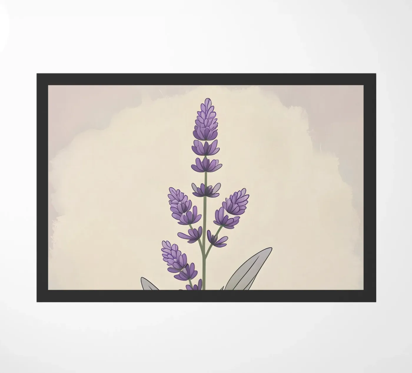 lavendel vektor Fußmatte von botanical shop