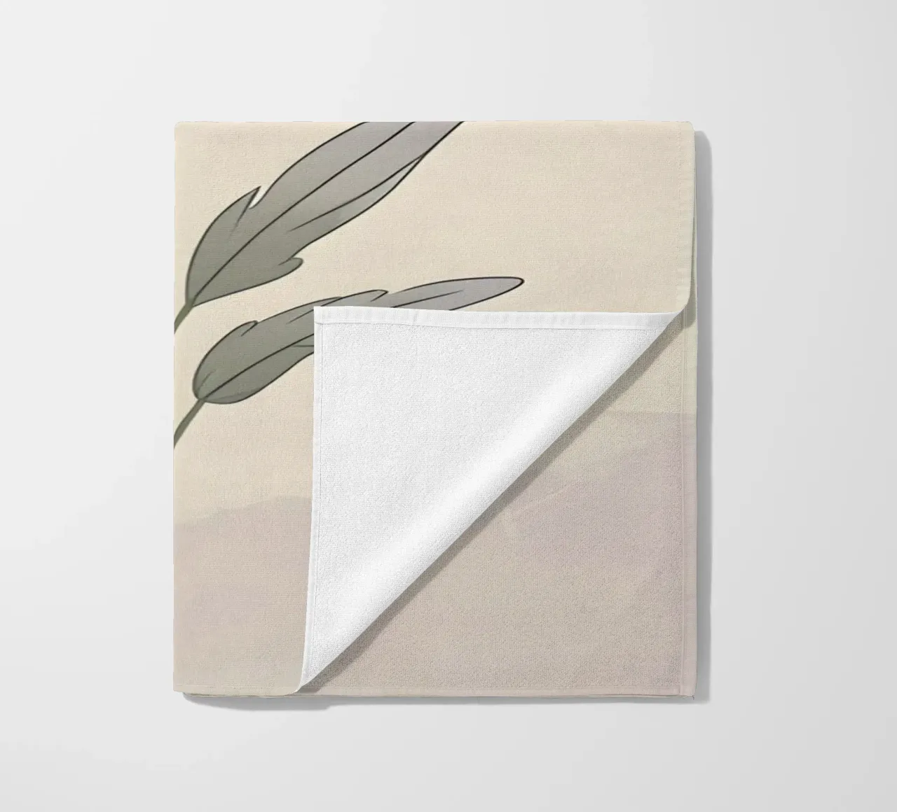 vettore lavanda telo mare da botanical shop