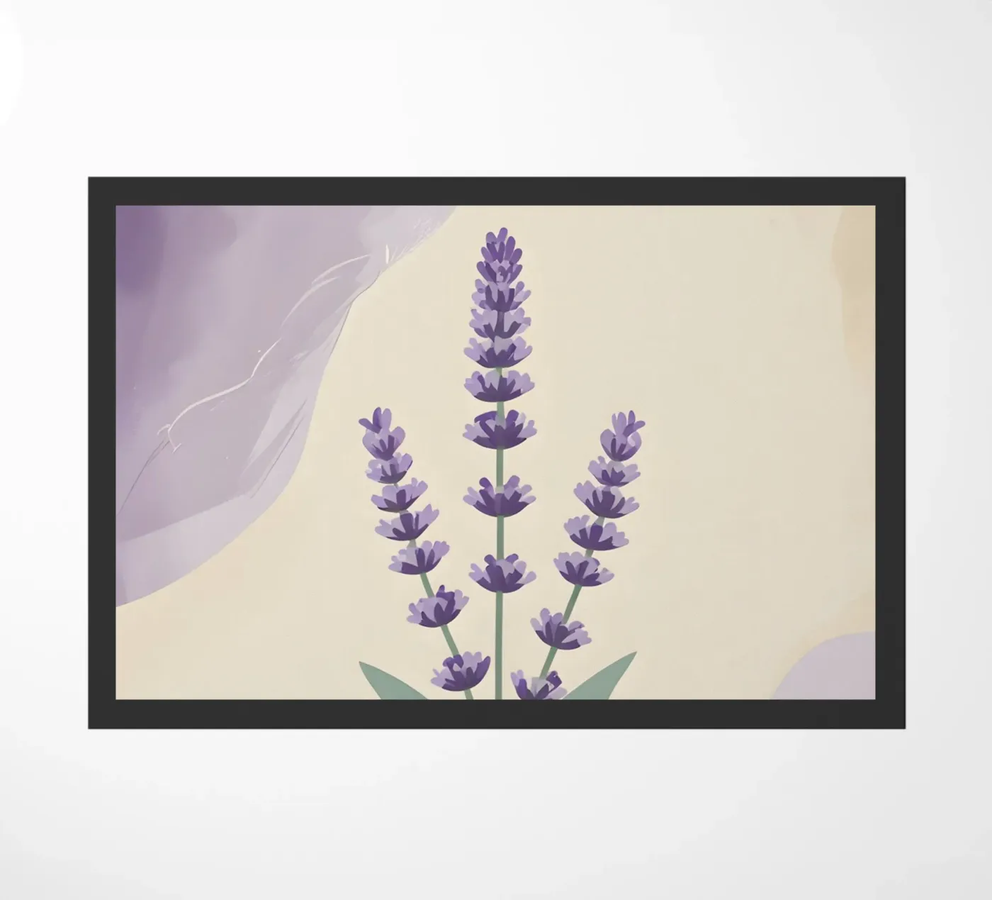lavender vector zerbino da botanical shop