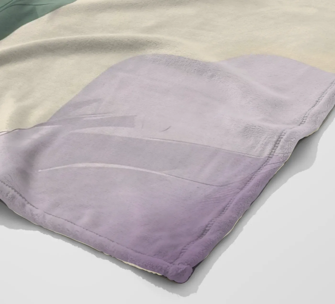 lavender vector fleece blanket by botanical shop