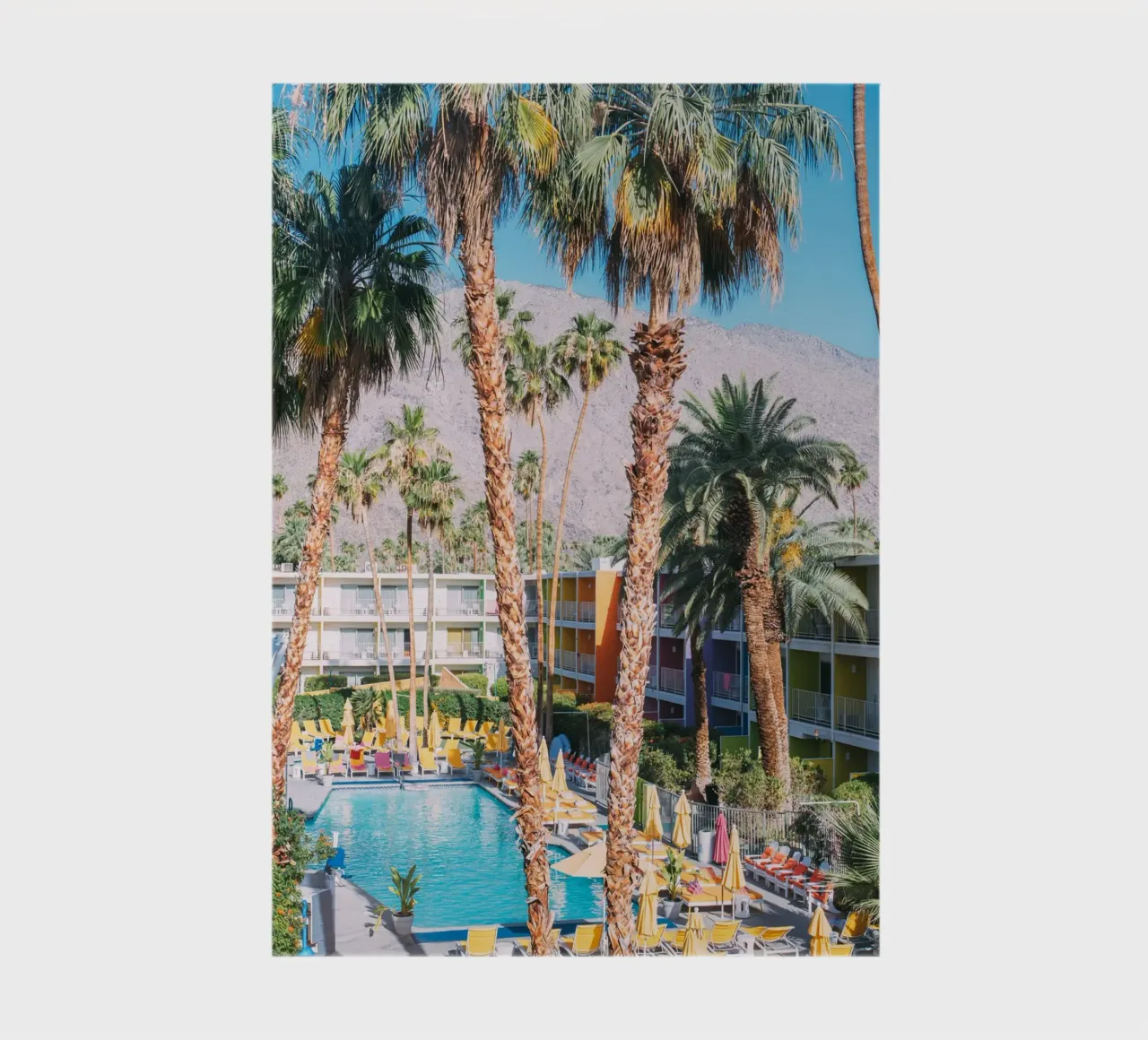 Palm Springs Hotel notebook by patiphotography