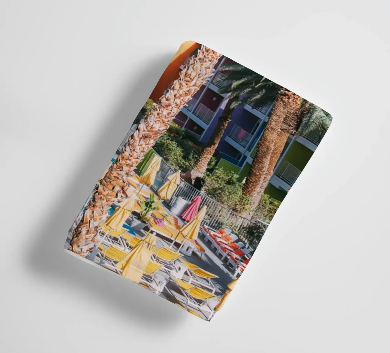 Palm Spring Hotel asciugamano da bagno da patiphotography