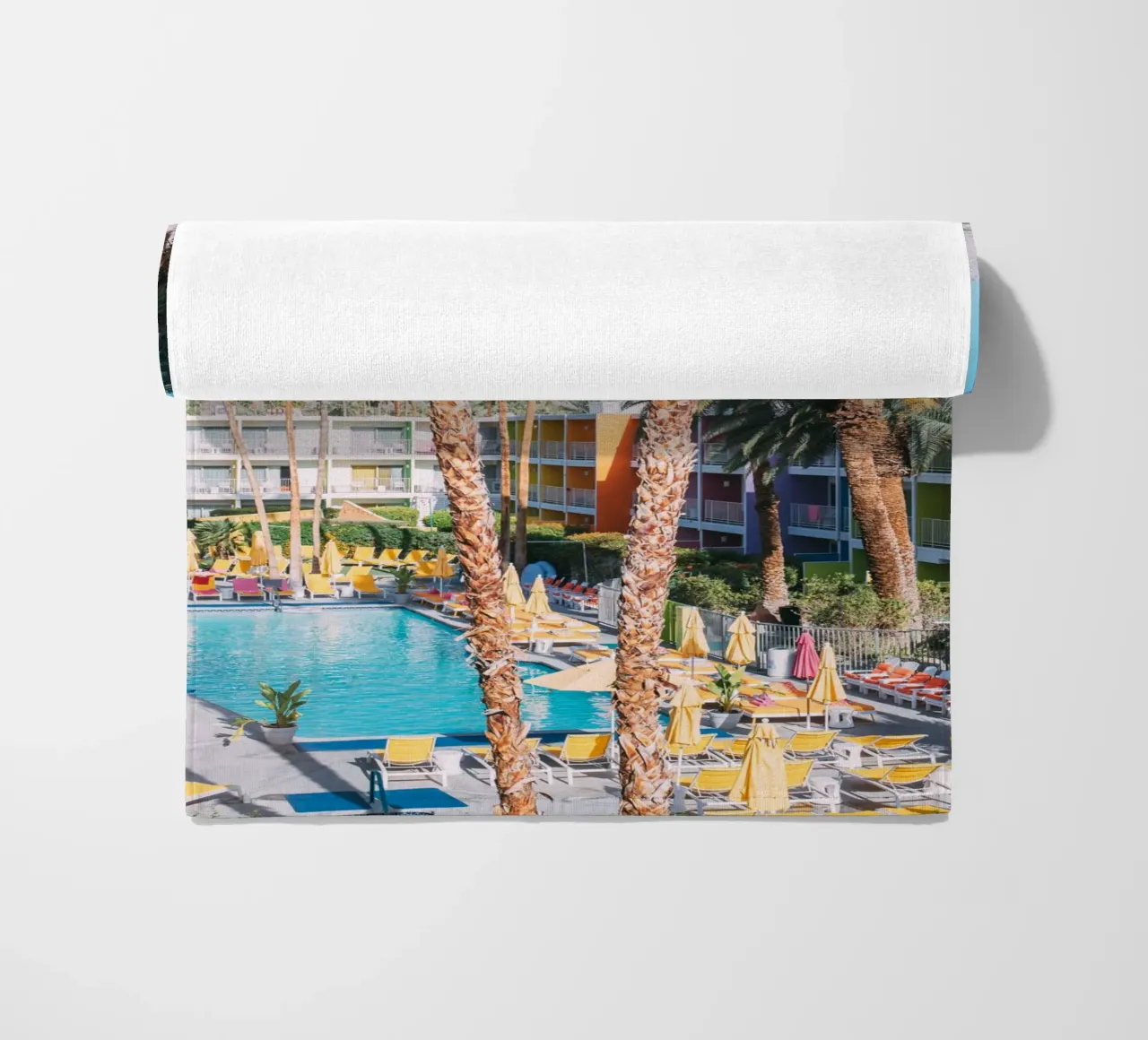 Palm Spring Hotel telo mare da patiphotography