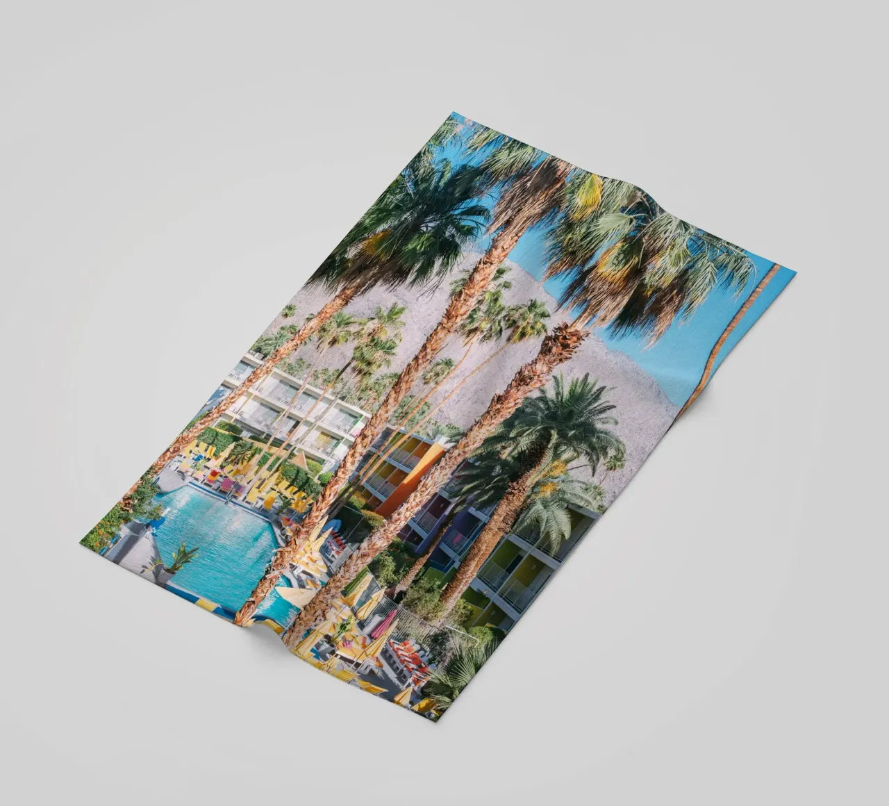 Palm Spring Hotel telo mare da patiphotography