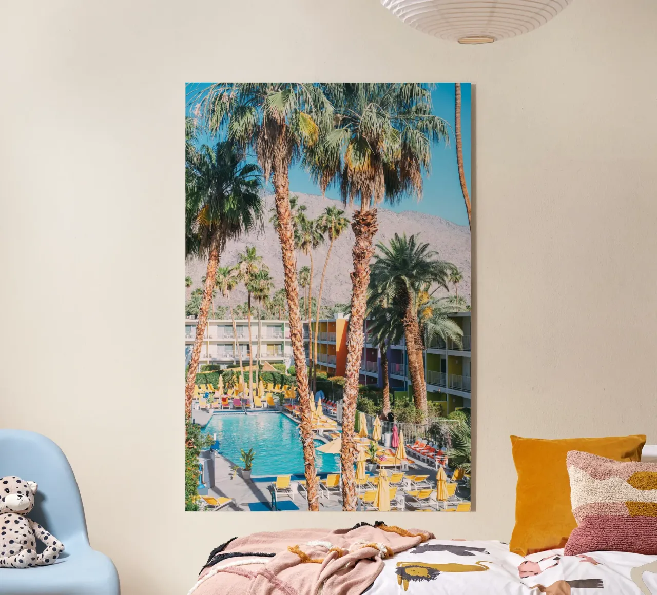 Palm Springs Hotel plexiglass da patiphotography