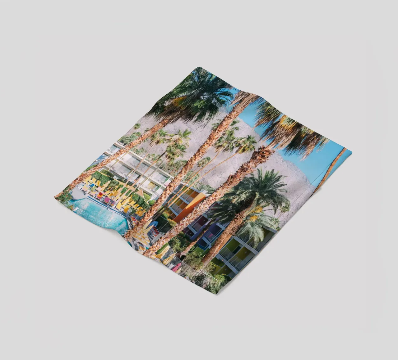 Palm Spring Hotel coperta in pile da patiphotography