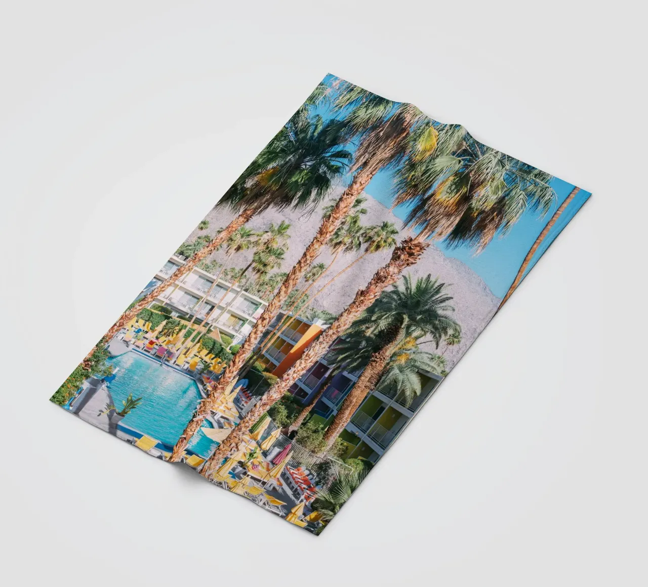 Palm Spring Hotel coperta in pile da patiphotography