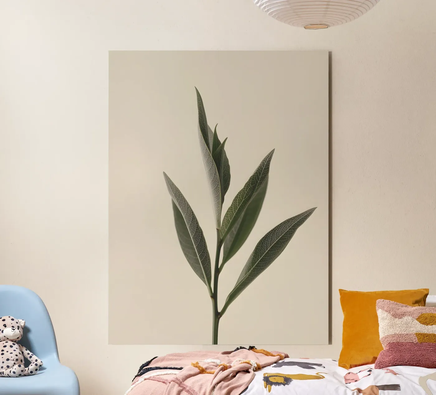 sage leaf forex plate by botanical shop