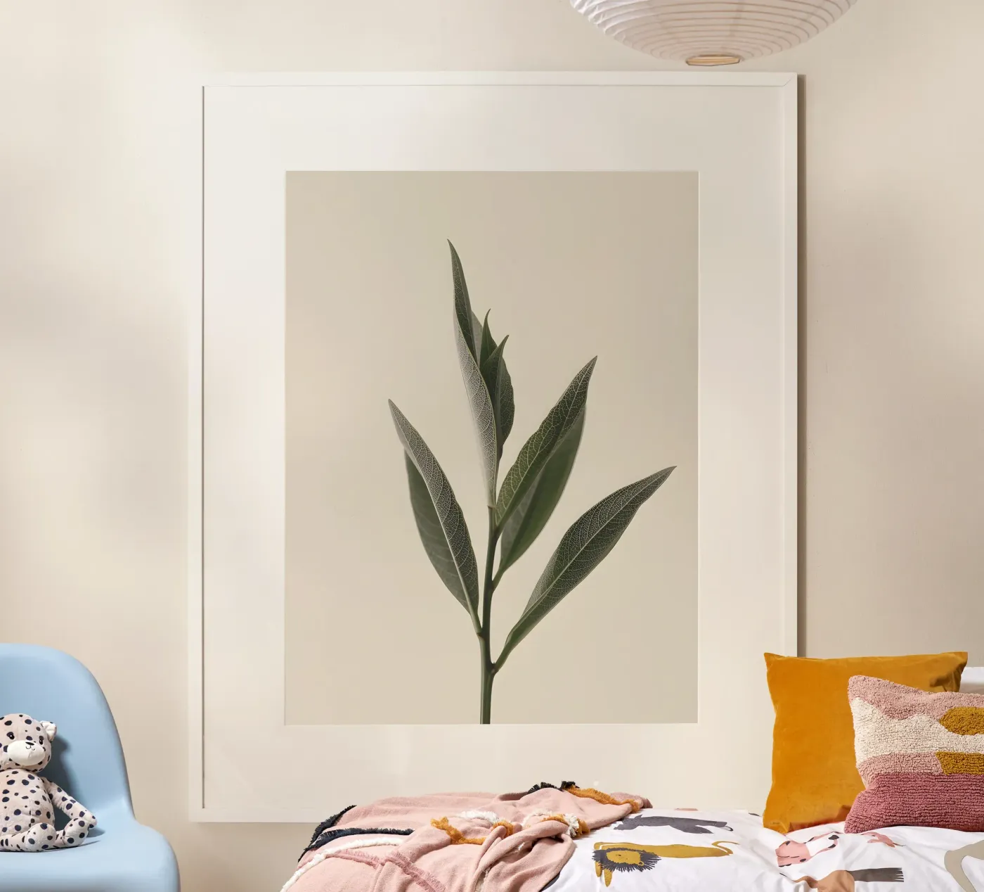 sage leaf poster by botanical shop