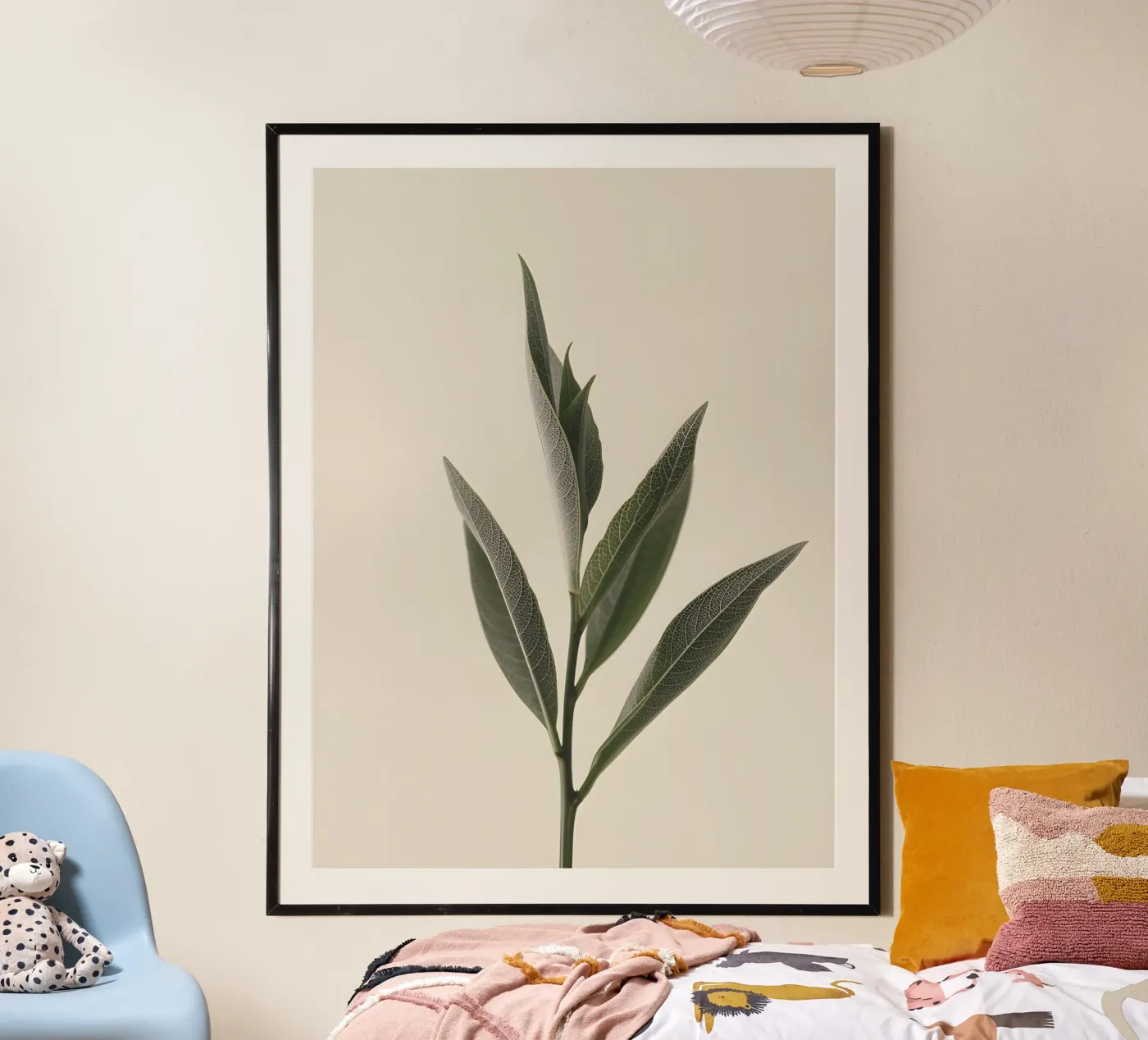 sage leaf poster by botanical shop