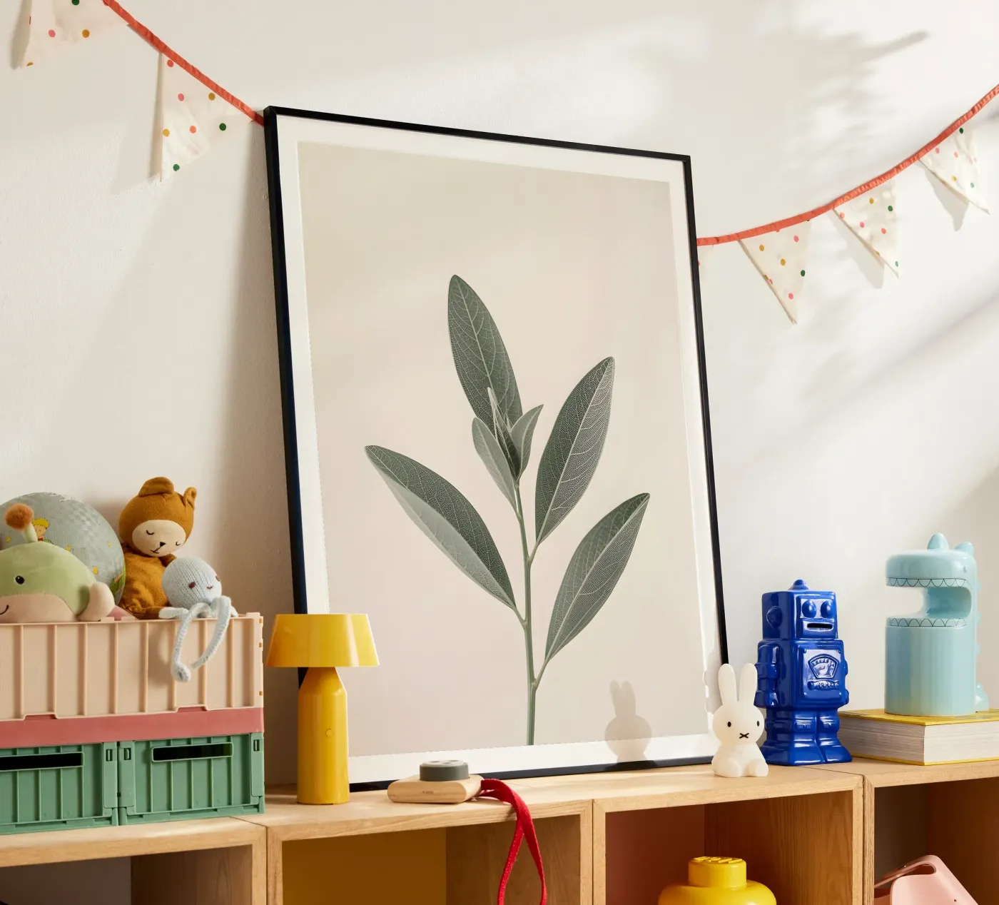 sage leaf poster by botanical shop