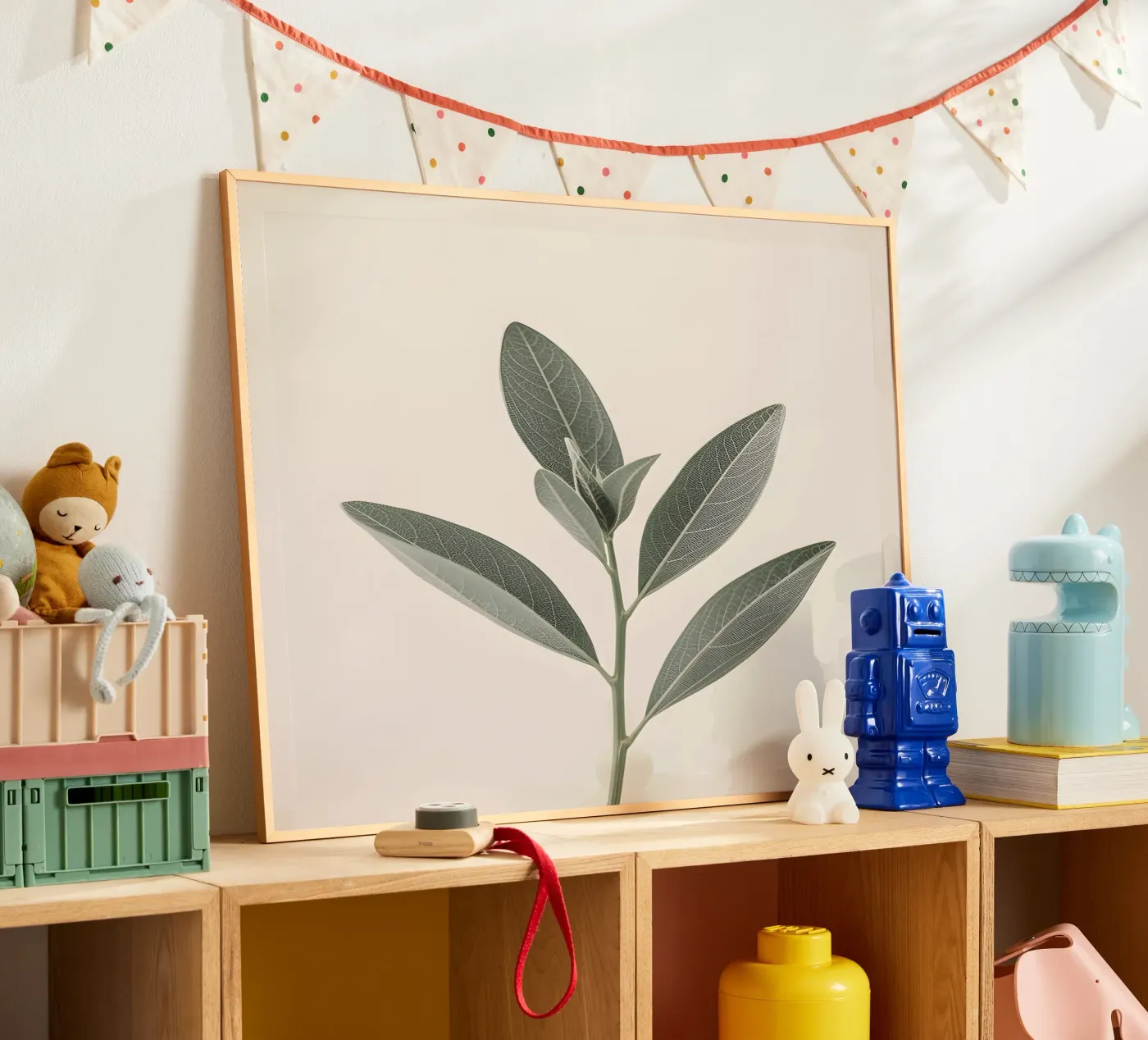 sage leaf poster by botanical shop