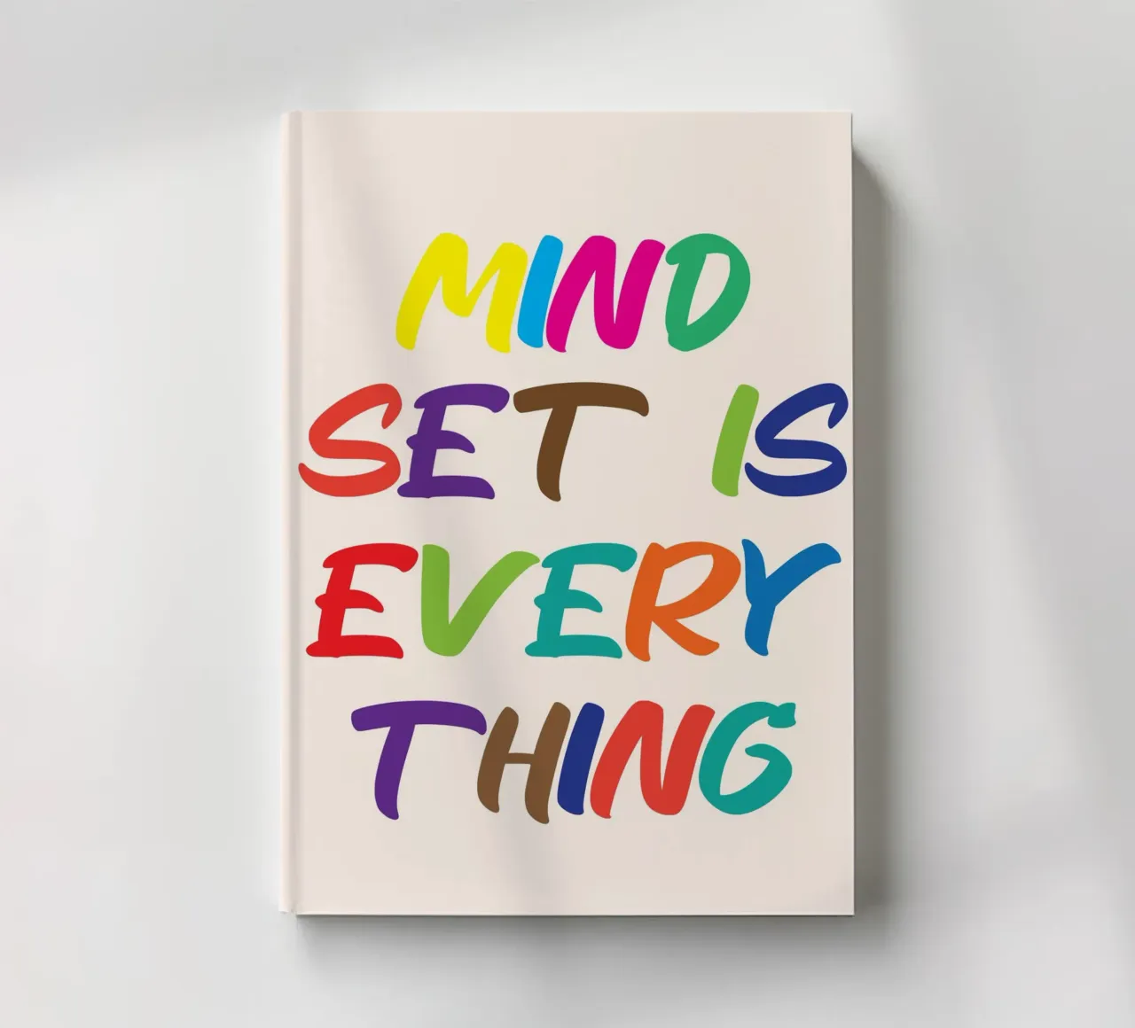 mindset is everything notebook by the gondols