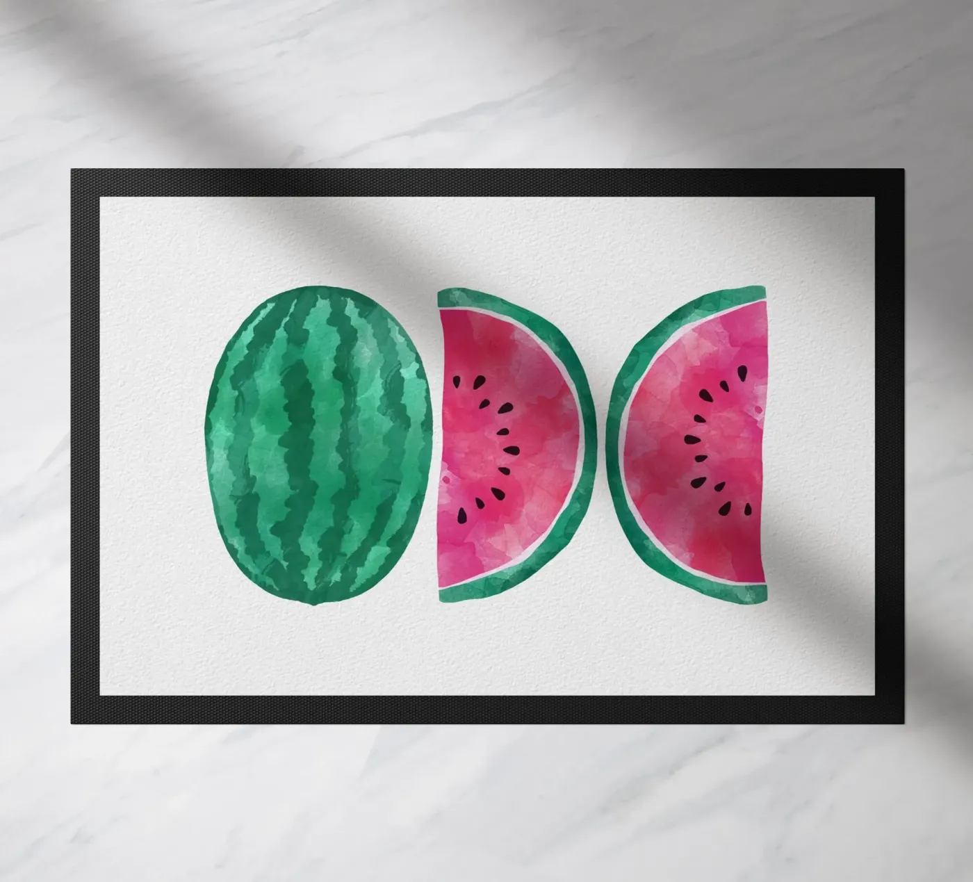 Pastèques paillasson de Orara Studio