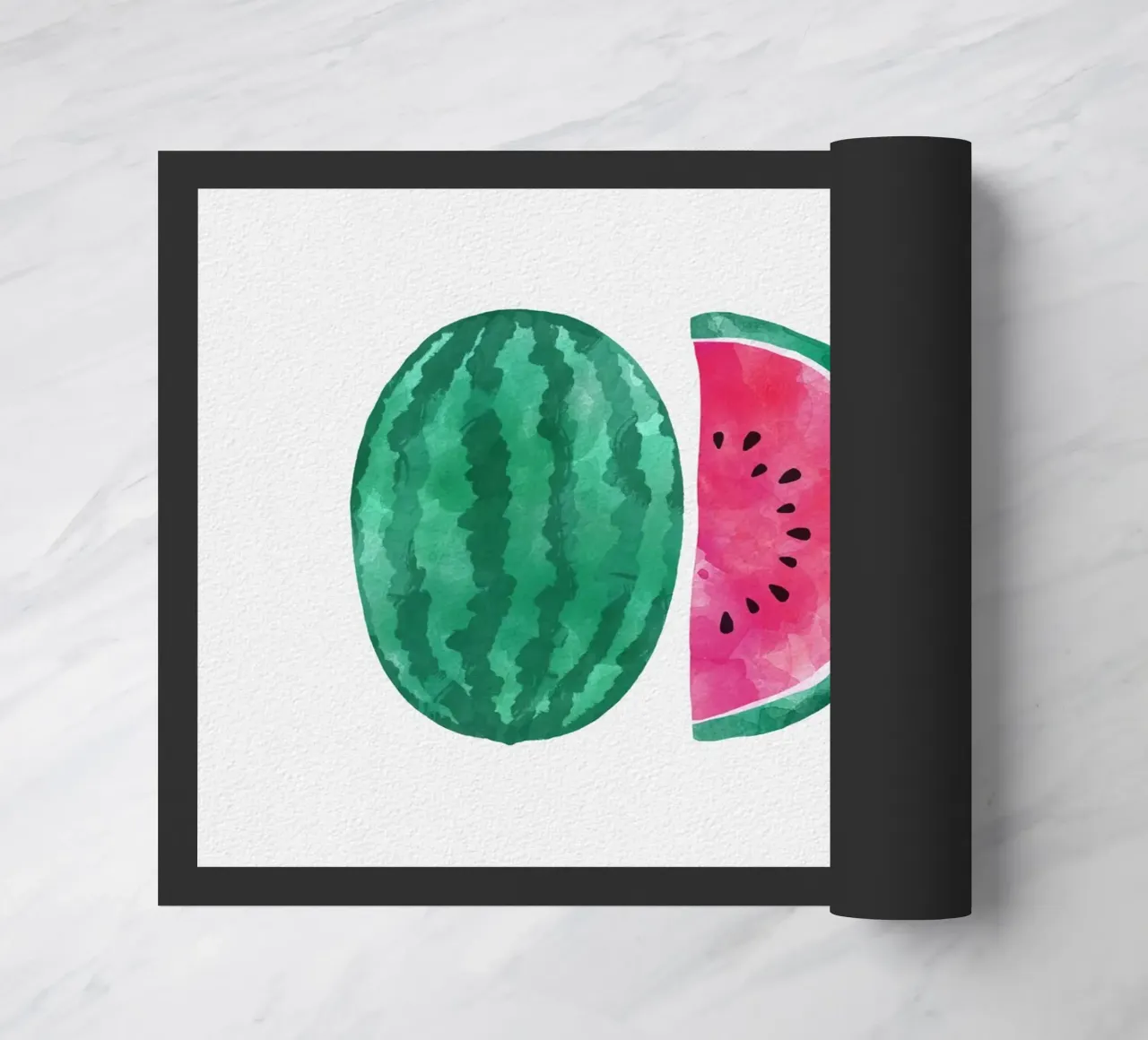 Pastèques paillasson de Orara Studio