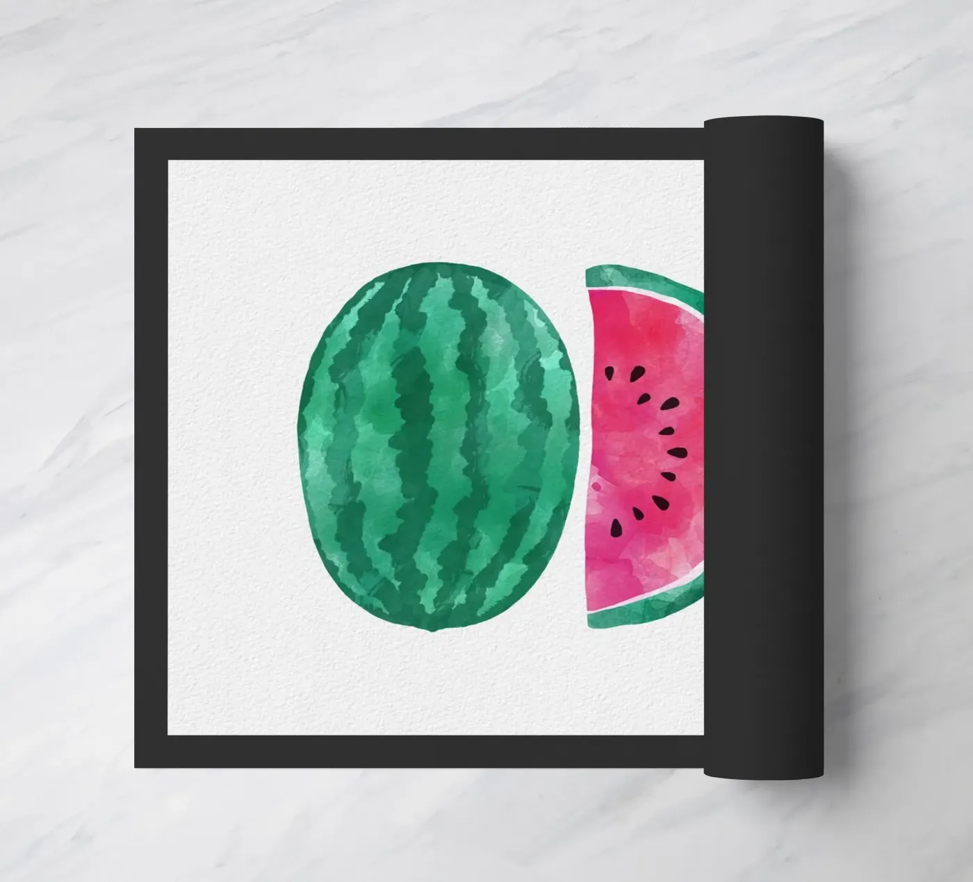 Pastèques paillasson de Orara Studio