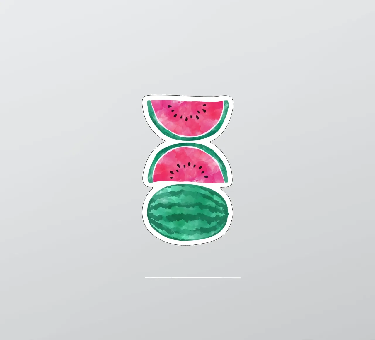 Pastèques autocollant de Orara Studio