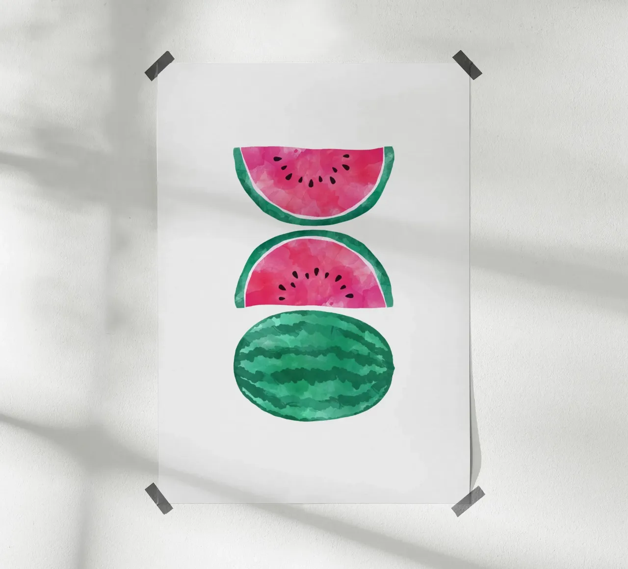 Pastèques poster de Orara Studio