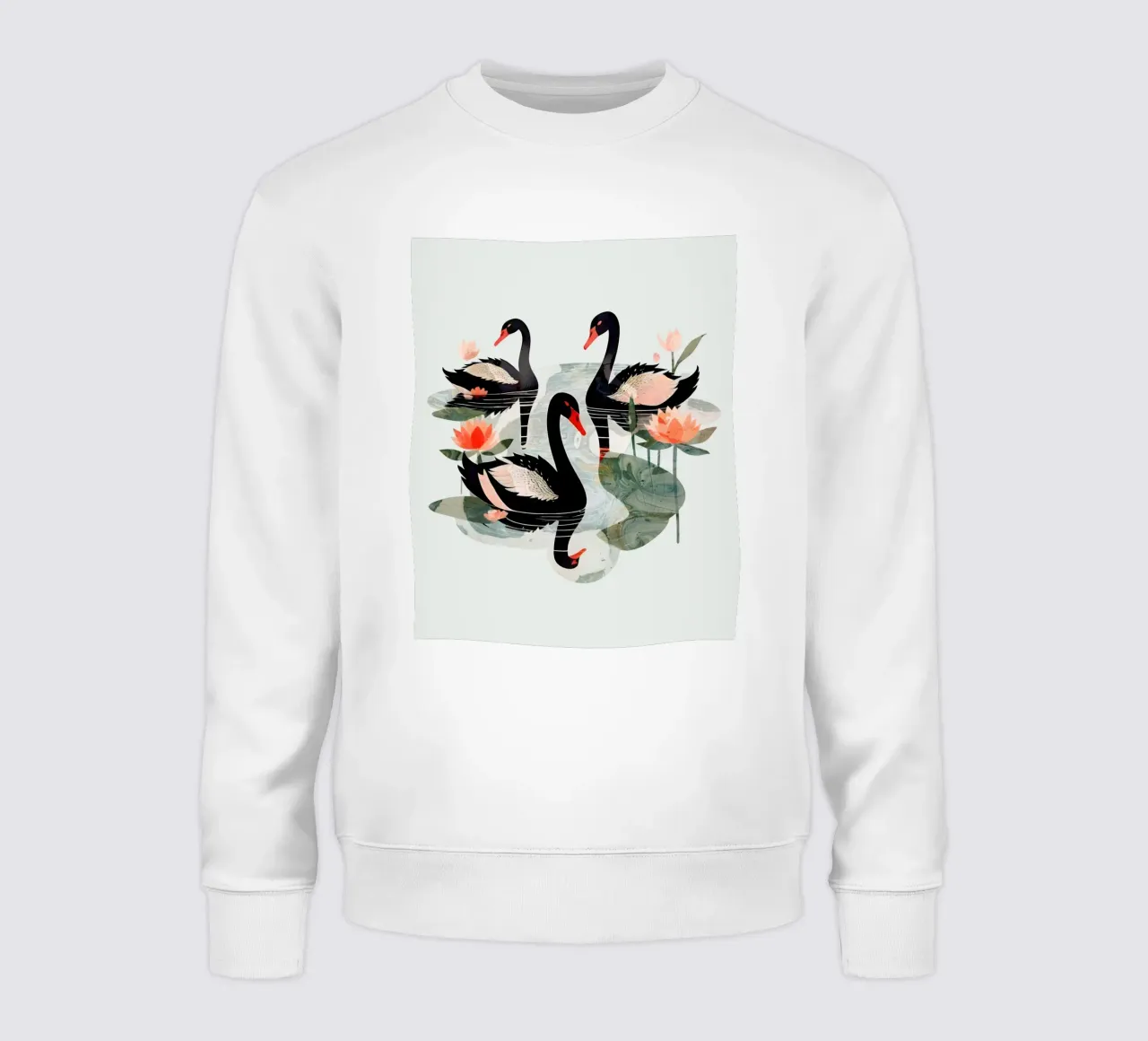 Black Swans sweatshirt by 83oranges