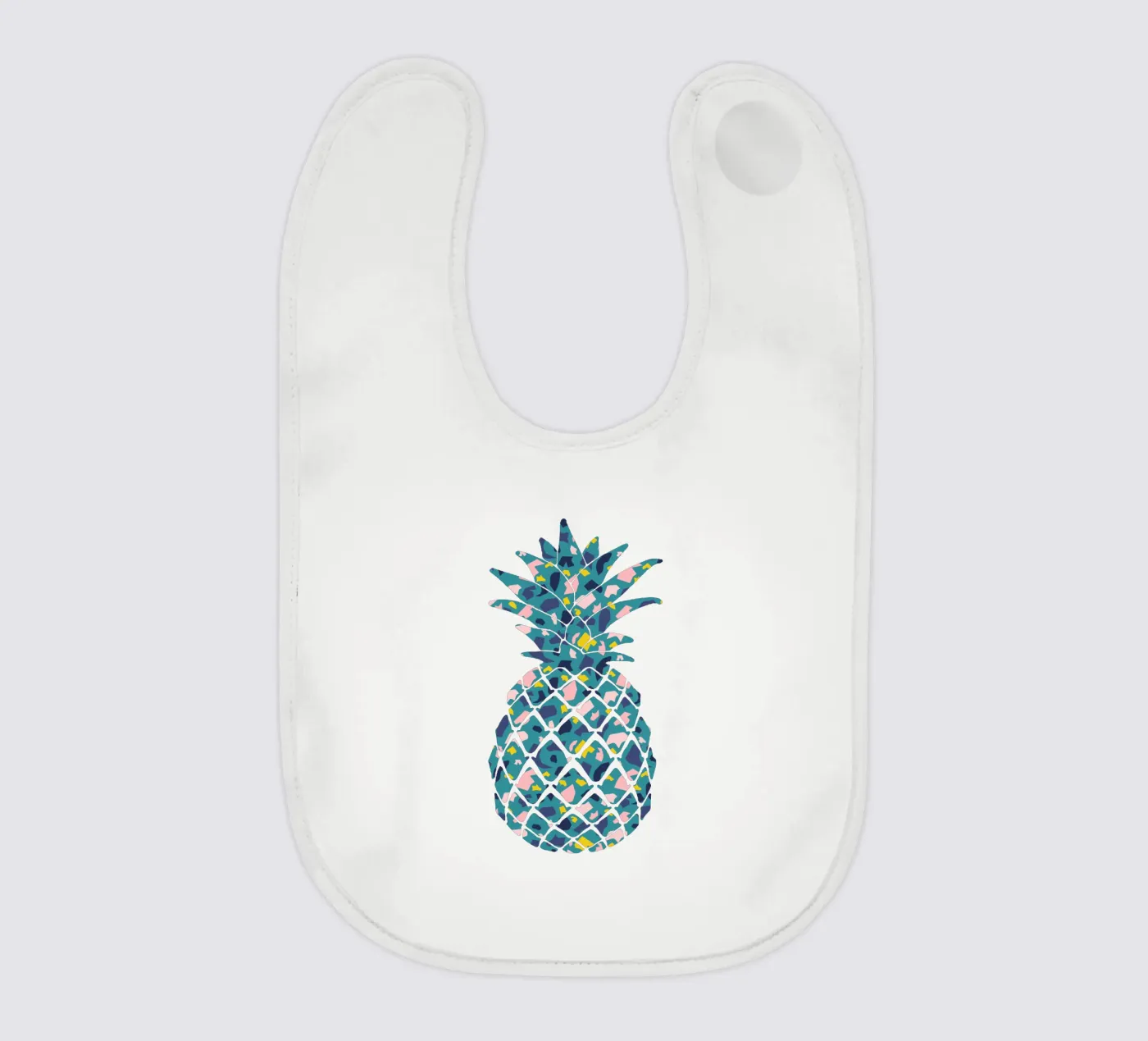 Ananas verde acqua bavaglino da Orara Studio