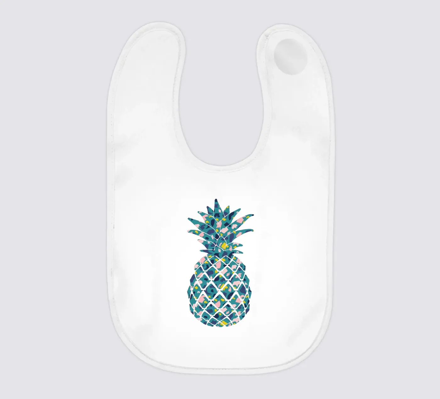 Teal Pineapple bavaglino da Orara Studio