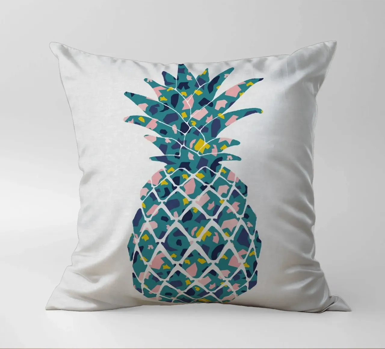 Ananas verde acqua cuscino da Orara Studio