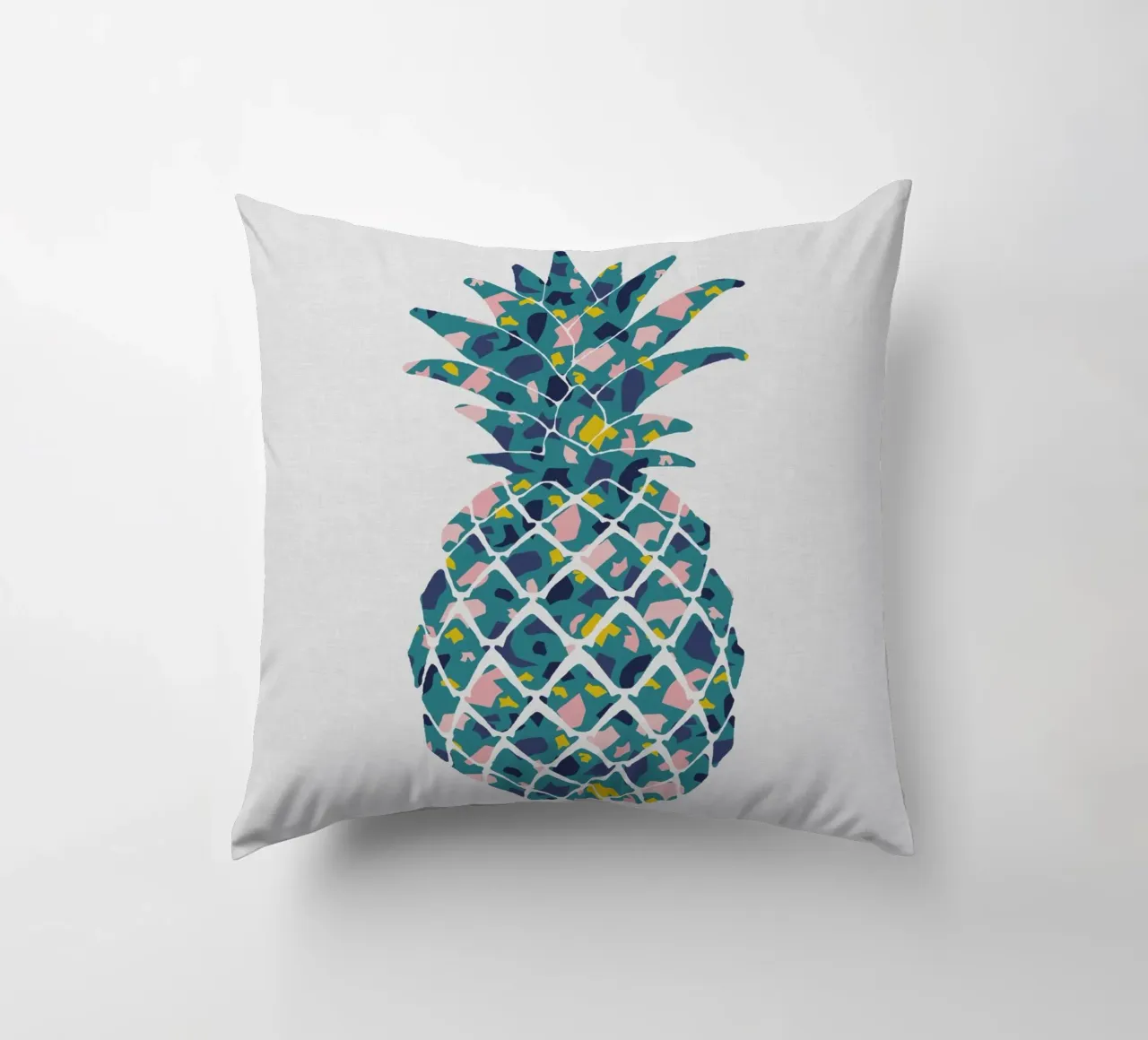 Ananas verde acqua cuscino da Orara Studio