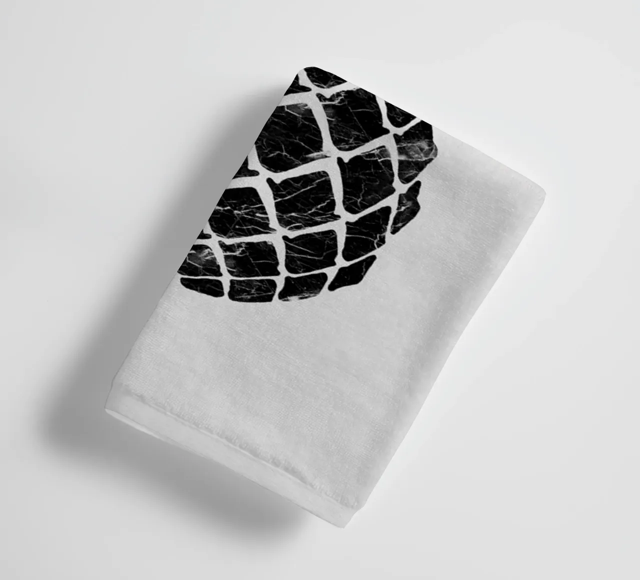 Ananas di marmo asciugamano da bagno da Orara Studio