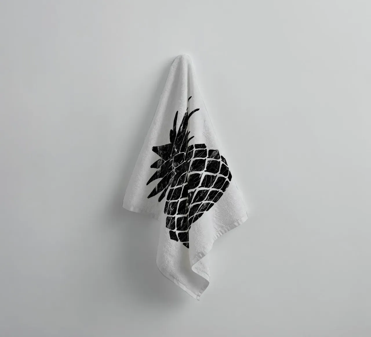 Ananas di marmo asciugamano da bagno da Orara Studio