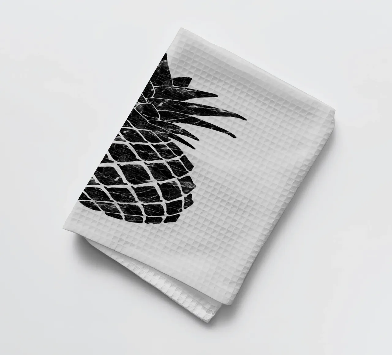 Marble Pineapple tea towel by Orara Studio