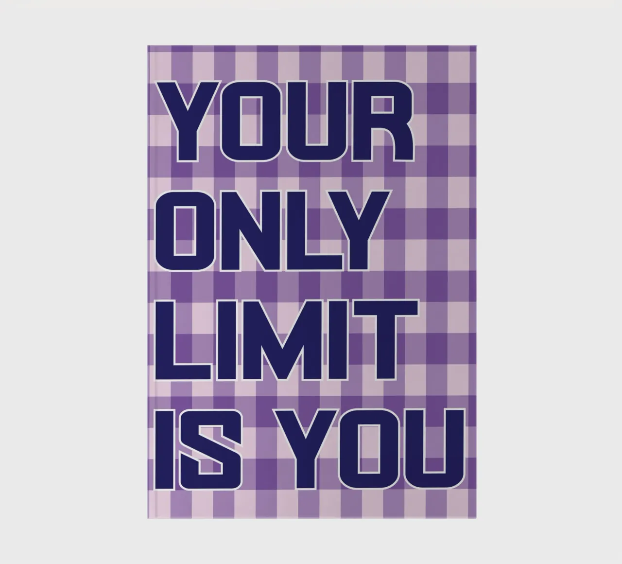 Your Only Limit Is You notebook by the gondols