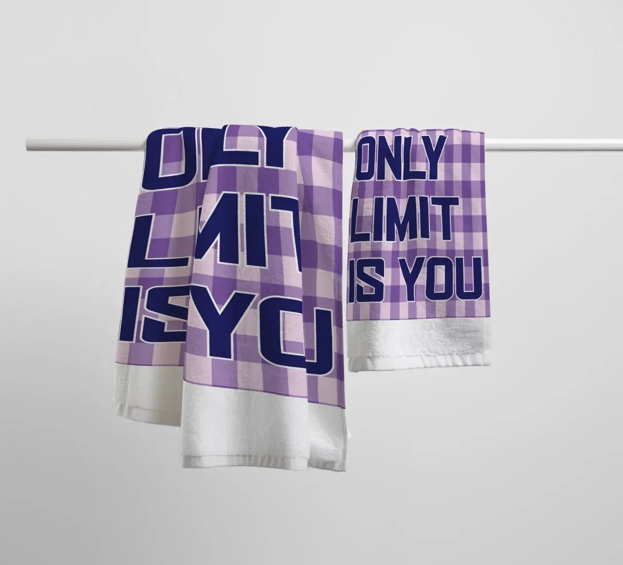 Your Only Limit Is You towel by the gondols