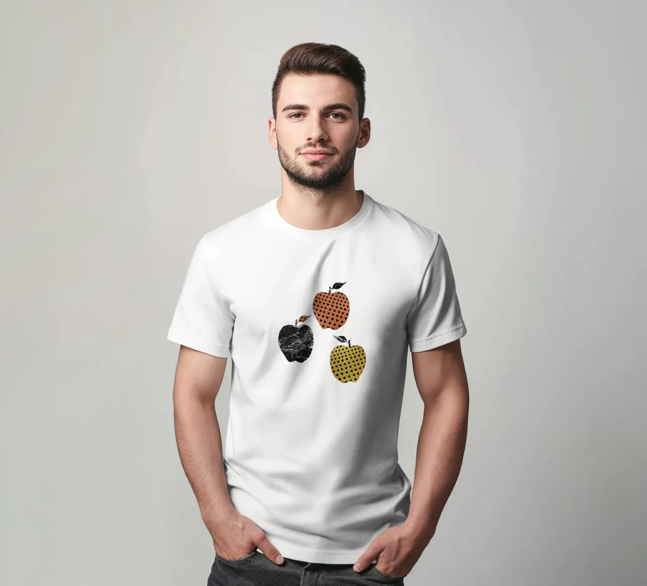 Scandi Apples t-shirt da Orara Studio