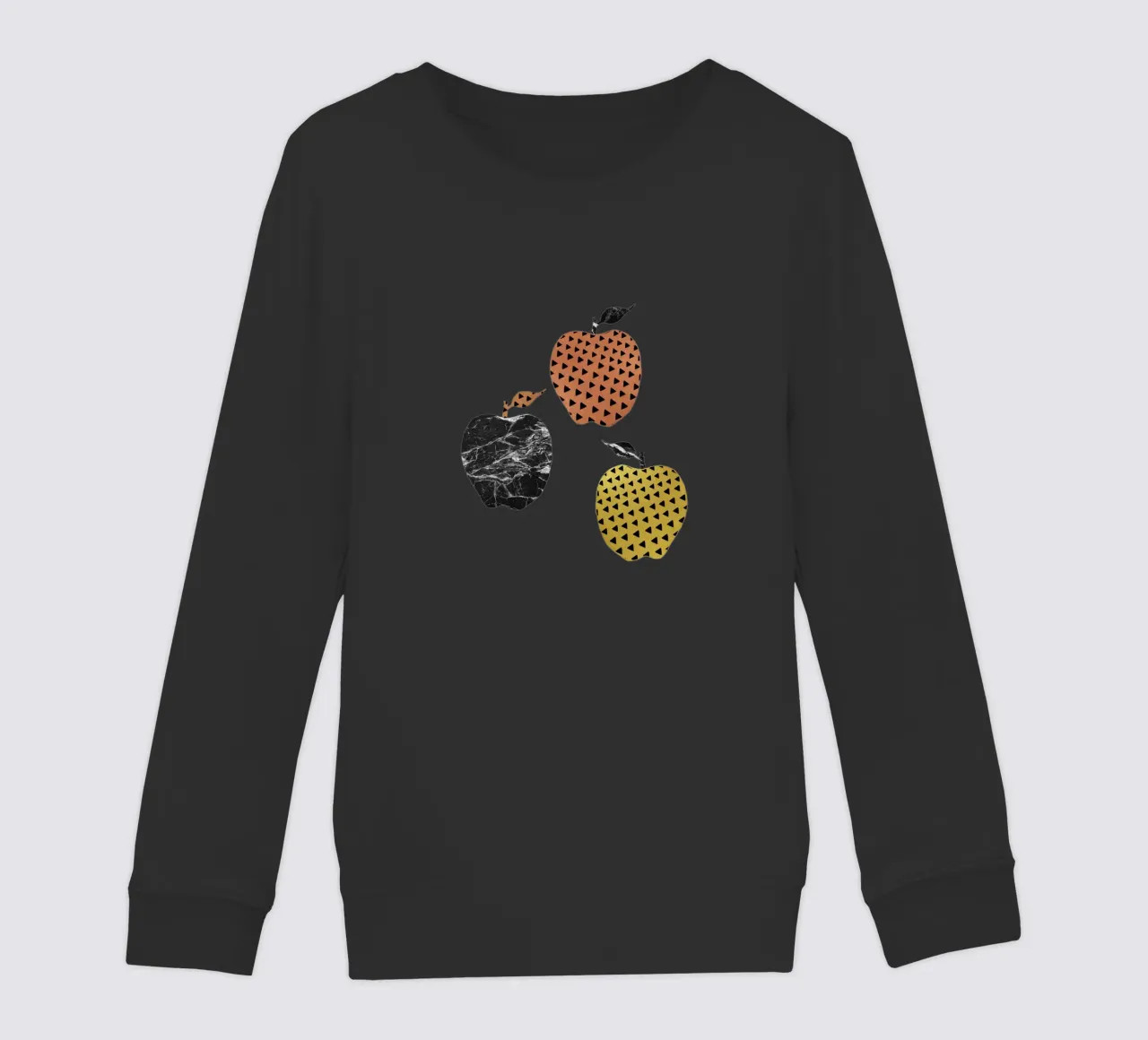 Scandi Apples felpa bambino da Orara Studio