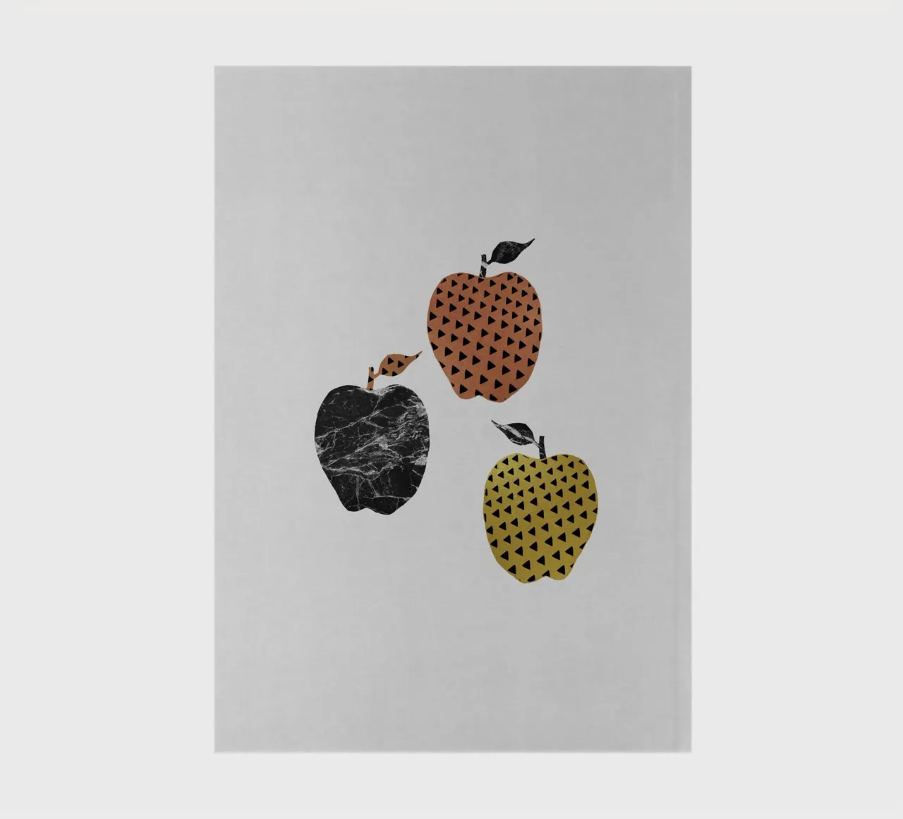Scandi Apples notebook by Orara Studio