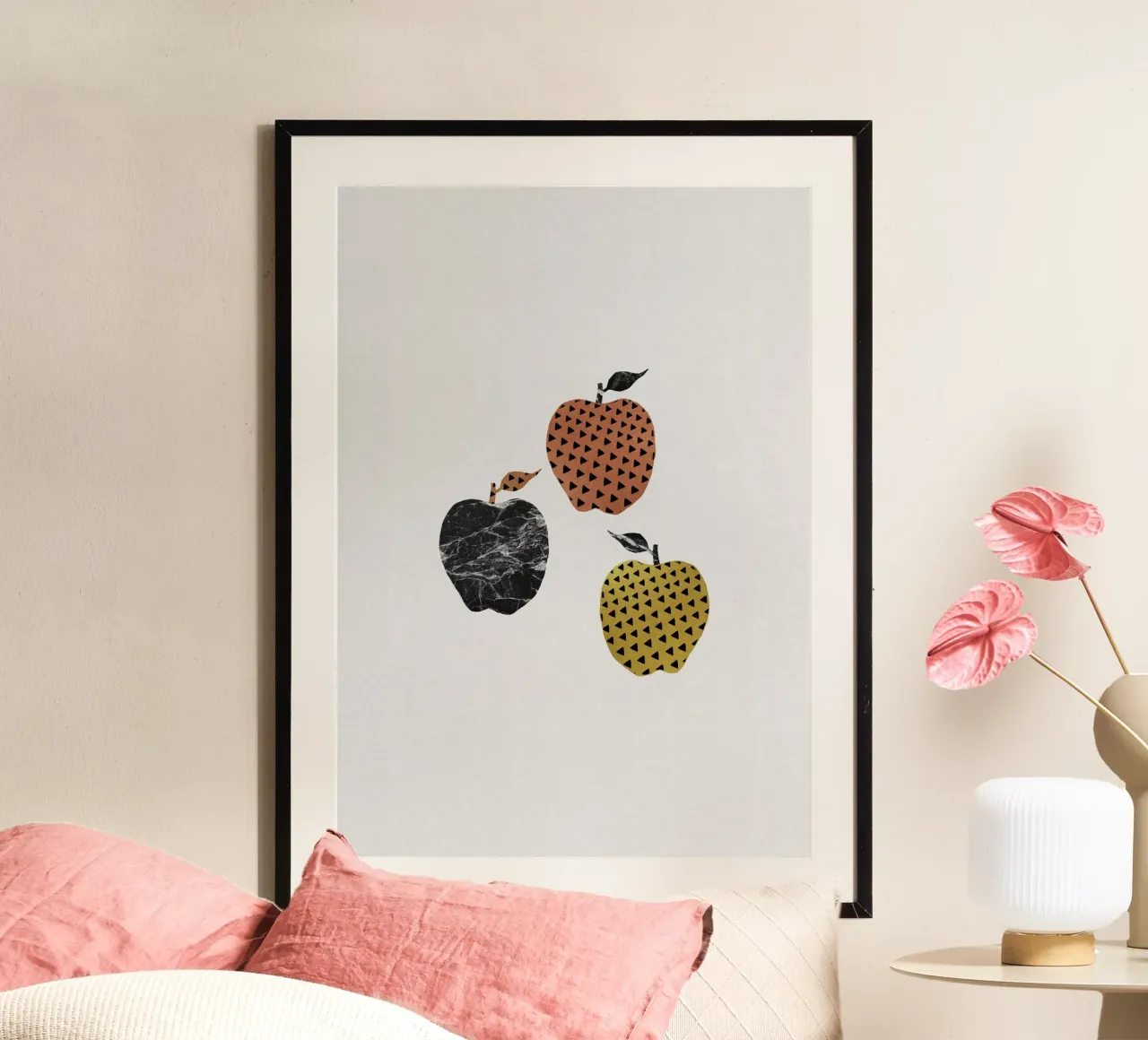 Scandi Apples poster da Orara Studio