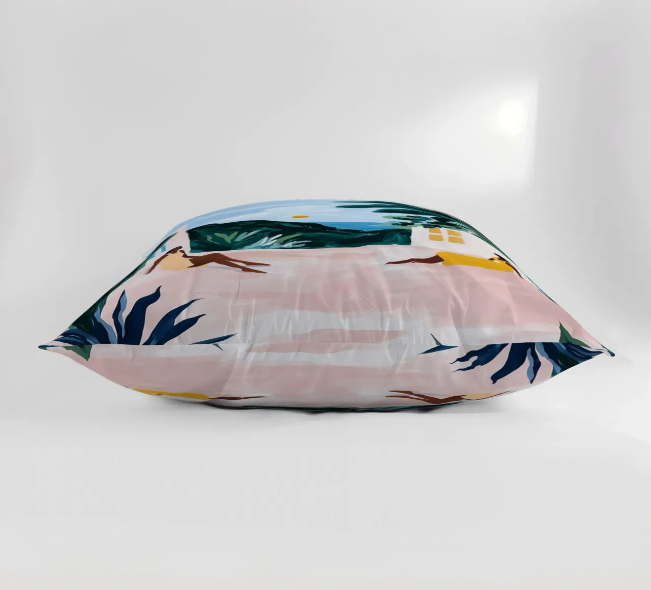 Sunset Courtyard cuscino da BALIKA HOMES ART