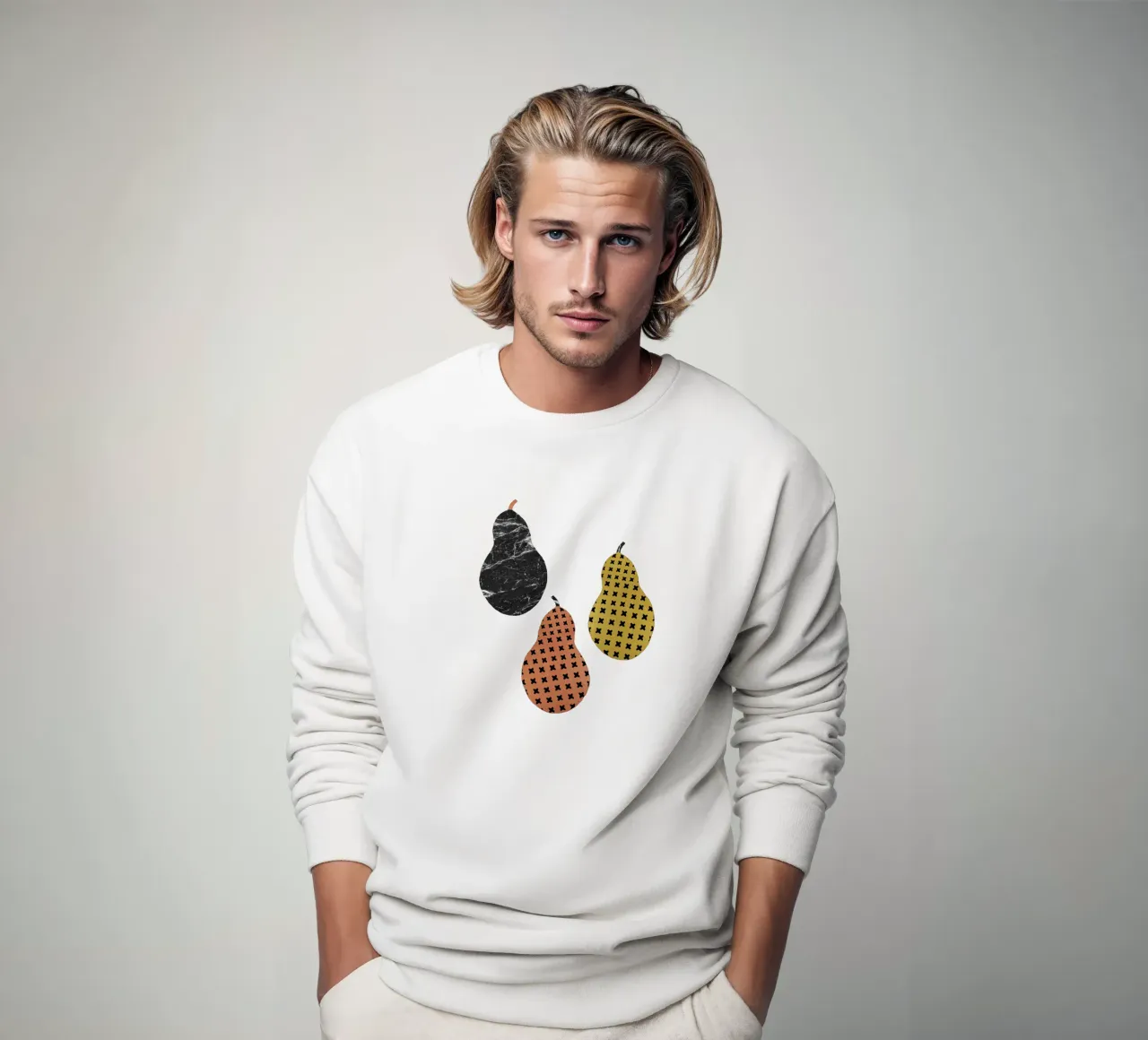 Scandi Pears felpa da Orara Studio