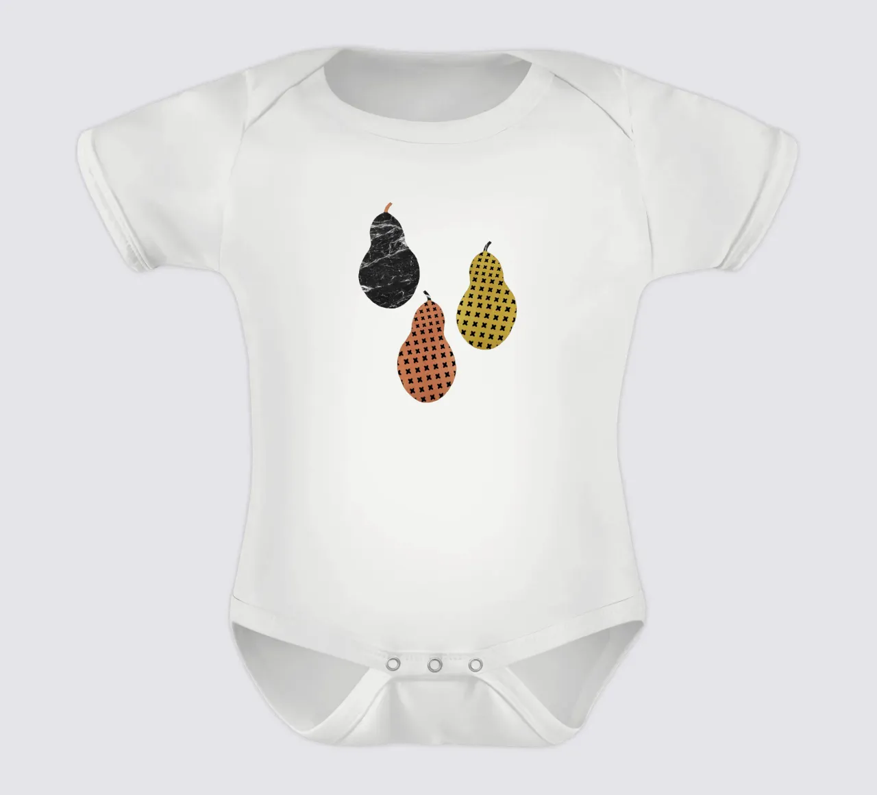 Poires scandinaves body bébé de Orara Studio