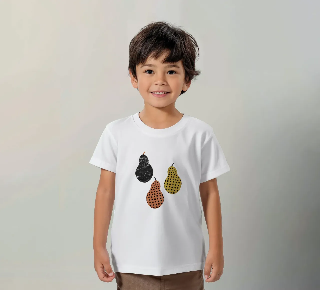 Scandi Pears t-shirt bambini da Orara Studio