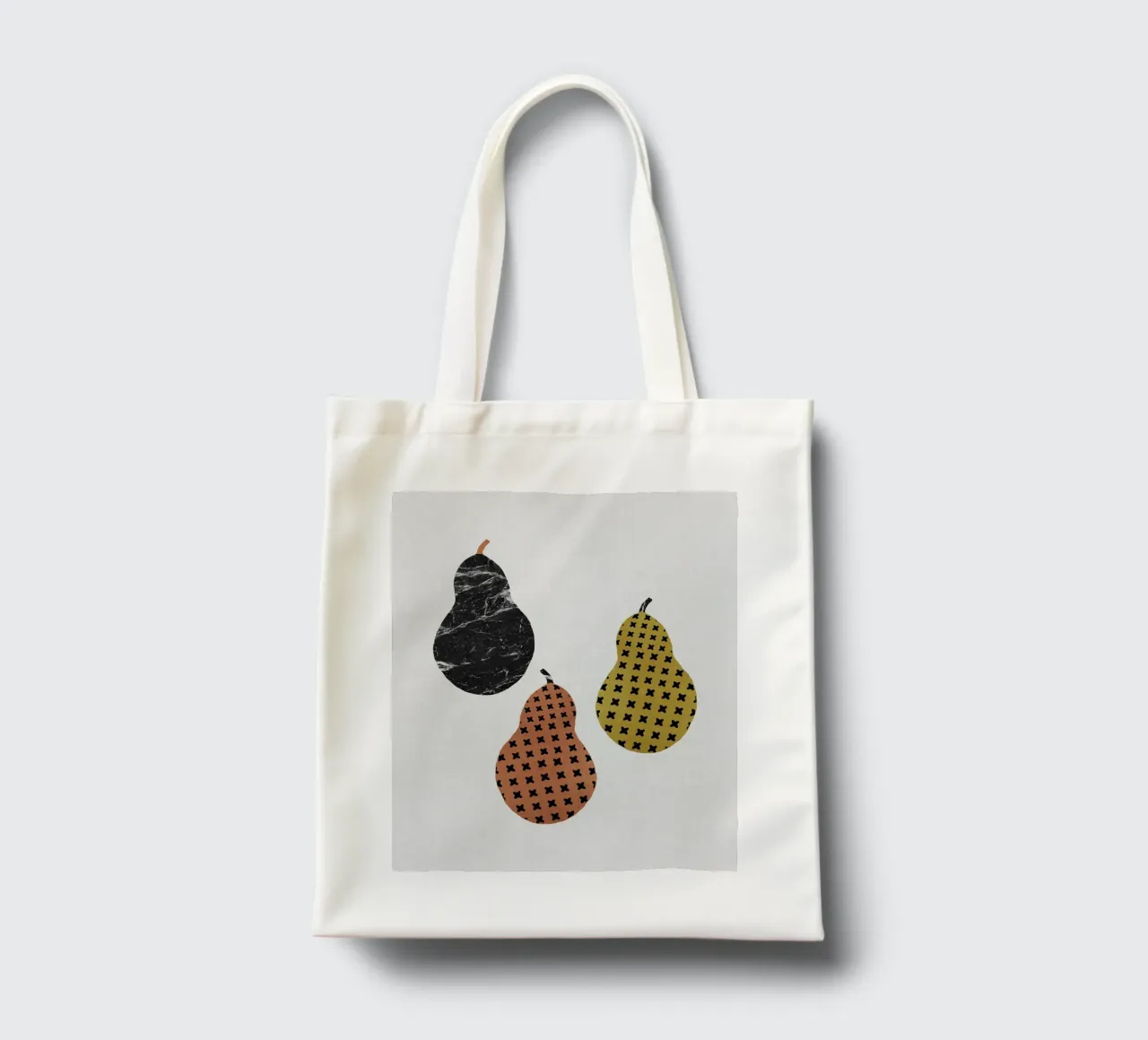 Scandi Pears borsa in juta da Orara Studio