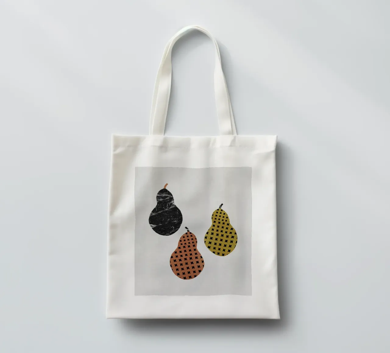 Scandi Pears borsa in juta da Orara Studio