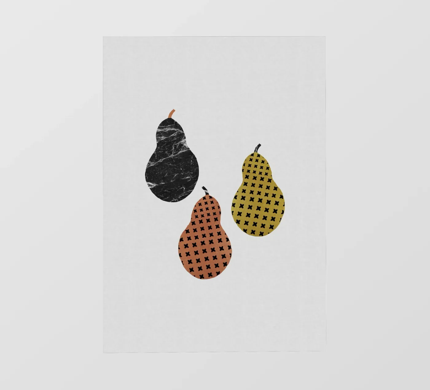 Scandi Pears carta da parati fotografica da Orara Studio