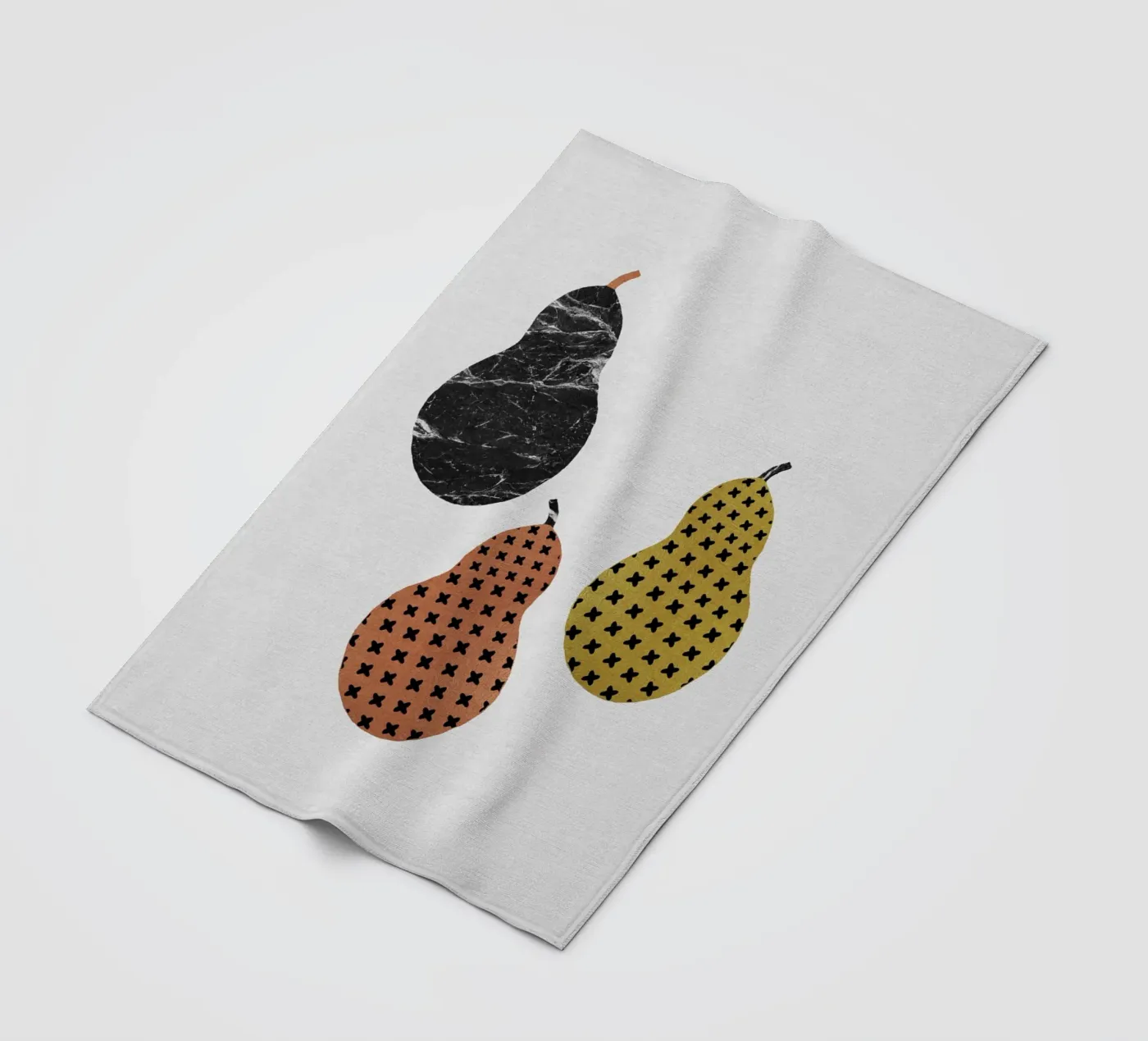 Scandi Pears fleecedeken van Orara Studio